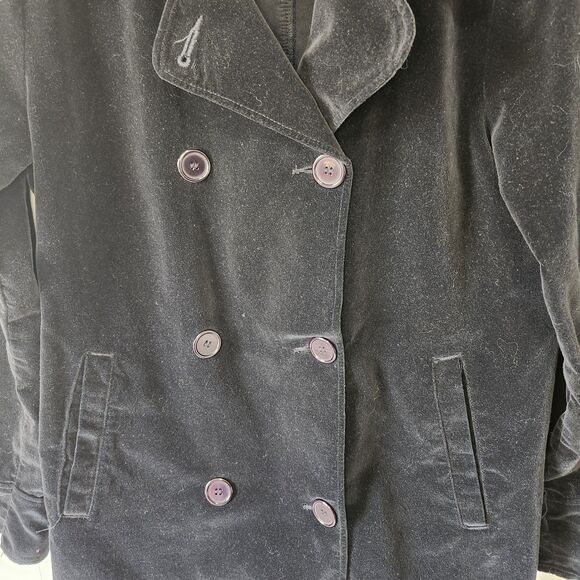 Vintage Bill Blass Signature Women’s Black Coat Jacket Sz Small 100% Algonda - Picture 3 of 9